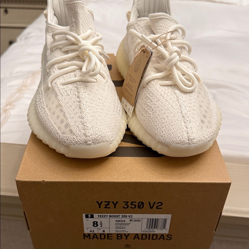 BNIB Adidas Yeezy Boost 350 V2 Bone
